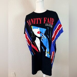 Ellazhu Vanity Fair Collections Shirt Oversize One Size Womens